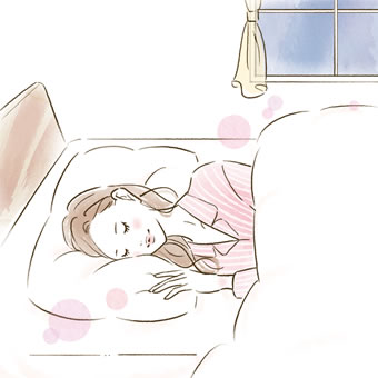「睡眠UPモード」にSWITCH